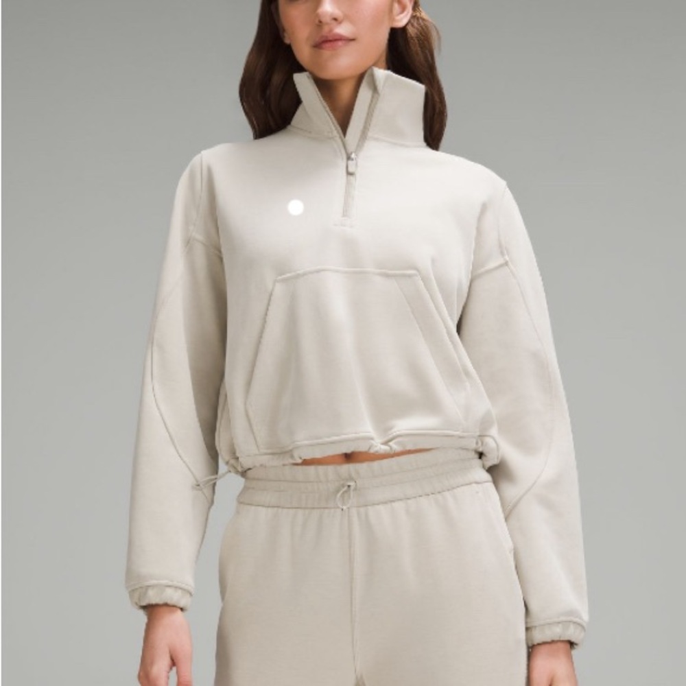 Lululemon Brushed softstreme half zip